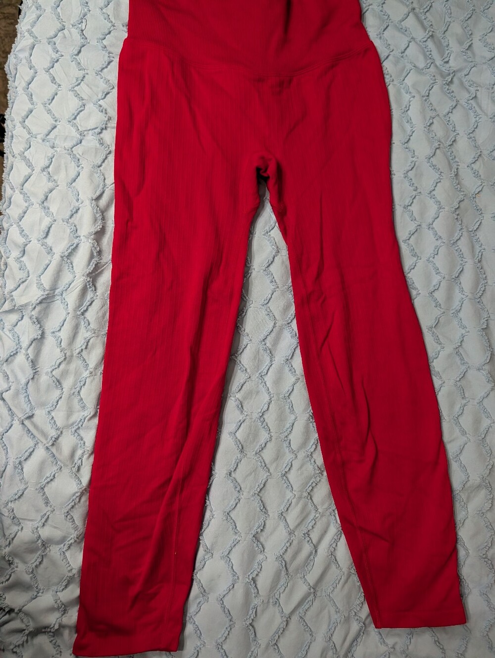 Victoria Secret Pink Brand Red Leggings